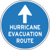 Hurricane Evacuation Route Clip Art